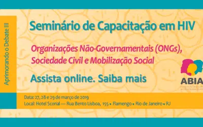 Seminário de Capacitação em HIV – Aprimorando o Debate III