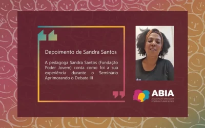 Seminário Aprimorando o Debate III – Depoimento Sandra Santos