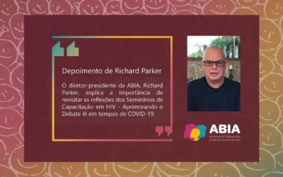 Seminários Aprimorando o Debate III – Depoimento Richard Parker