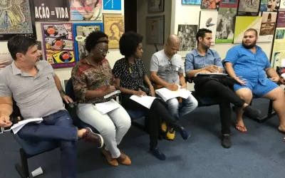Primeiro dia de treinamento e capacitação em HIV/AIDS