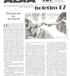 Boletim ABIA nº 17 – Decifra-me ou devoro-te