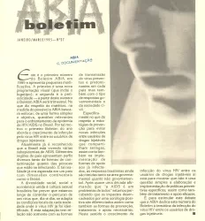 Boletim ABIA nº 27 – Prevenção da AIDS entre os usuários de drogas injetáveis nos países em desenvolvimento
