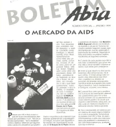 Boletim ABIA – O Mercado da AIDS – Edição Especial