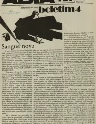 Boletim ABIA nº 04 – Sangue novo
